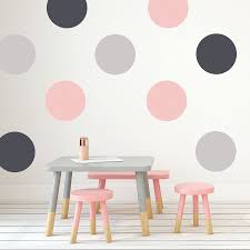 Before 1912, the word cadet gray was used as a name for a type of military issue uniforms. Light Grey Dark Grey And Pink Circle Wall Stickers Shape Wall Stickers