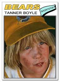 I absolutely believe that numbuh 4s character was highly inspired by the character tanner boyle from the 1976 the great bad news bears scare: Pin On Custom Baseball Cards