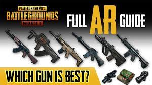 Pubg Mobile Best Weapons And Full List Of Weapon Stats Android Phones Reviews