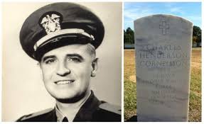 TodayIRemember U.S. Navy Lieutenant Commander Charles Henderson "Jack"  Cornelison. He served in the USS Nevada (BB-36) and was assigned to the  forward damage control party