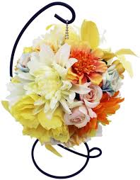 Chi dice che un mazzo di fiori fa piacere solo ad una donna? Lumiphire Composizione Fiori Artificiali In Cornice Decorazioni Per La Casa Ornamenti Per Soggiorno Regali Per Donna Festa Della Mamma Grazie Compleanno Anniversario Giglio Dalie Rose 23x18cm Giallo Decorazioni Per Interni Piante E