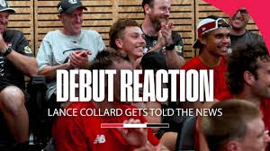 Lightning-quick Collard rockets towards debut