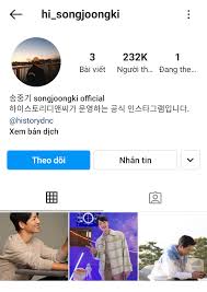 Сон чжун ки — южнокорейский актёр. Song Joong Ki Finally Opened His Personal Instagram The Strangest Thing Is The Only Account You Follow