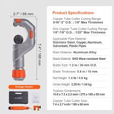 GIVIMO 3-Piece Tubing Cutter Set with 3/16-in to 2-in Heavy ...