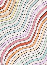 Many uses retro striped background vector free download. Aesthetic Wavy Striped Pattern Acrylic Box By Nicole Elizabeth Iphone Wallpaper Vsco Artsy Background Iphone Background Wallpaper