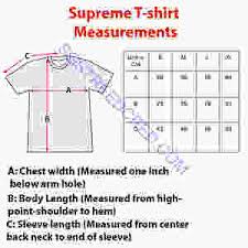 Supreme T Shirt Sizing Streetcred