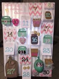 Article by a sprinkle of thyme. 8 Wedding Advent Calendar Ideas Advent Advent Calendar Calendar