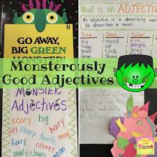 Monsterously Good Adjectives Firstieland