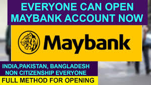 Check spelling or type a new query. Maybank Account Open Full Process For Non Citizenship Youtube