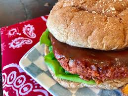 Beyond Meat Meatloaf Burgers Audrey Dunham Recipe In 2020 Meatloaf Burgers Meatloaf Beyond Meat Burger