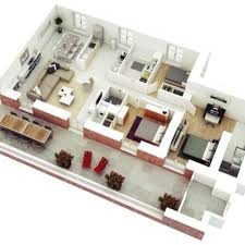 Gambar pondasi rumah 6x9 3 kamar. Mau Wujudkan Rumah Impian Contek 5 Denah Rumah 3 Kamar Tidur 1 Mushola Ini