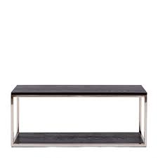 At 14.5 and 30 inches, this tabletop is suitable for displaying coffee table books, plants, and other keepsakes. Nomad Coffee Table Black 100x40 Cm
