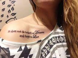 collar bone tattoo harry potter collar bone tattoo harry potter tattoos harry potter quotes tattoo