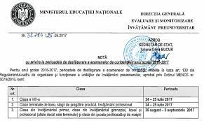 Păduraru alina valentina stan monica mihaela. Perioda De DesfÄÈurare A Exemenului De Corigenta Cls A Viii A 2017 2018
