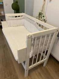 »dockt spaltenfrei an breitrandige betten an« ✅ erst. Malm Beistellbett Ebay Kleinanzeigen