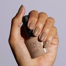 A Freshly Mulled Light Brown For Your Autumn Wardrobe It S Sweet Cider Cnd Shellac Colors Shellac Colors Cdn Shellac Colors