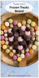 Trader Joe S Frozen Treats Board Traderjoes Traderjoesfrozentreats Frozentreatsboard Valentinesdaydesse Easter Food Appetizers Frozen Treats Easter Recipes