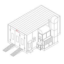 The inflatable spray booth is made of two parts. China Diesel Car Paint Booth Oven Suppliers Manufacturers Factory Best Price Diesel Car Paint Booth Oven For Sale Qiangxin