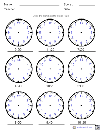 The math worksheets are randomly and dynamically generated by our math worksheet generators. Time Worksheets Time Worksheets For Learning To Tell Time Time Worksheets Telling Time Worksheets Printable Math Worksheets