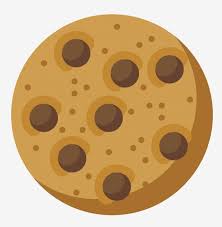 Cartoon Chocolate Chip Cookie Illustration Gourmet Biscuit Illustration Summer Snacks Crispy Cookies Png And Vector With Transparent Background For Free Down Cookie Vector Free Icons Cookies Branding