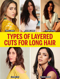 Make your hair look thick and full with this curly layered hairstyle. 8 Edgy Layered Hairstyles And Cuts For Long Hair Femina In