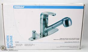 peerless kitchen faucet with pull out spray