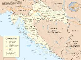 Find the right street, building, or business, view satellite maps and panoramas of city streets. Map Of Croatia Overview Map Weltkarte Com Karten Und Stadtplane Der Welt