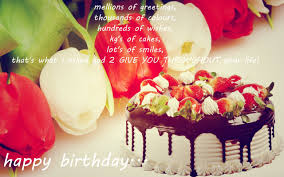 Birthday is a special day in everyone's life. Happy Birthday Quotes With Cake Images