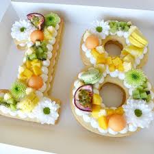 Umbercake Aux Saveurs De Fruits Exotiques Pour Changer Un Peu Et Surtout Pour Avoi Gateaux Aux Numeros Gateau Anniversaire 18ans Gateau Anniversaire Original