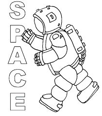 These wacky robots need a little color to spice up their outer space adventure. Outer Space Coloring Pages Coloring Home