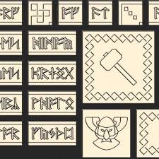 This page has a translation table of the dwarf runes used in j.r.r. Dwarf Runes Alphabet Dwarf Runes 1 Font The Hobbit And Lord Of The Rings