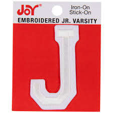 Letter g home decor rusty vintage cute hobby lobby 12x17. White Junior Varsity Letter Iron On Applique J 2 Hobby Lobby 80982764