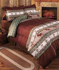 Maybe you would like to learn more about one of these? Moose Lodge Queen Comforter Set Ltd Http Www Amazon Com Dp B00l3ae2o6 Ref Cm Sw R Pi Dp M9pjub1jkwhc1 Lodge Comforters Comforter Sets Cabin Bed
