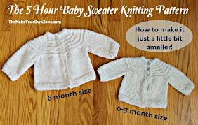 See more baby set knitting patterns. 5 Hour Knit Baby Sweater A Little Smaller Baby Sweaters Baby Cardigan Knitting Pattern Free Baby Sweater Knitting Pattern