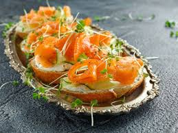 Toast Saumon Fume Concombre Fromage Frais Recette Toast Saumon Fume Toast Saumon Saumon Fume