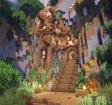 Minecraft Mountainside House In 2020 Minecraft Architecture Minecraft Houses Survival Minecraft Houses