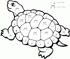 Printable music notes coloring pages. Color Music Notes Coloring Home