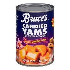 Sweet potatoes don't actually grow from seed but rather a slip, or sprout, that forms off of old sweet potatoes. Save On Bruce S Candied Yams Cut Sweet Potatoes In Kettle Simmered Syrup Order Online Delivery Stop Shop