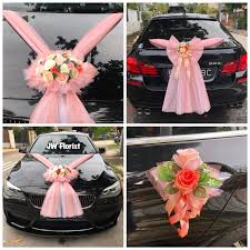 Also different flowers mean different things. Bridal Car Decoration Bridal Car Wedding Car Decorations Wedding Car Deco