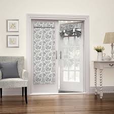 A wide variety of french door curtains options are available to you, such as 100% polyester, cotton linen, and polyester / cotton. Waverly Charmed Life French Door Window Panel In Onyx 26 In W X 68 In L 15419026068oyx The Home Depot In 2020 French Door Curtains French Doors Interior French Door Curtain Panels