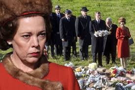 Prince philip, husband and consort to her majesty queen elizabeth ii, was laid to rest at st george's chapel in windsor castle in a private ceremony. The Crown S Olivia Colman Portrays Grieving Monarch Elizabeth Ii At Aberfan Funeral After 144 Died In 1966 Tragedy Irish Mirror Online