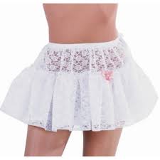 Profitez de la livraison 24h gratuite et illimitée (des conditions générales s'appliquent). Deguisement Jupon Court Dentelle Blanche Femme Achat Jupon Blanc