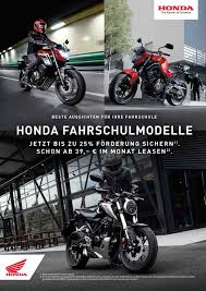 In 2007, honda bank opened a branch in spain. Honda Fahrschulmodelle Motorradhaus Ullmann Honda Vertragshandler Und Servicewerkstatt In 31515 Wunstorf