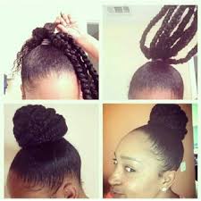 Use hairspray to hold the bang area in place. I Need To Try This Perfect Protective Style For Business Or Casual And Great For The Summer Natural Hair Styles Hair Hair Styles