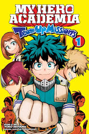 Accept missions from pro heroes ranging from protecting people, arresting criminals, to rescuing cats! My Hero Academia Team Up Missions Vol 1 Book By Yoko Akiyama Kohei Horikoshi Official Publisher Page Simon Schuster