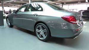 New Mercedes E Class 2016 W213 In Selenite Grey Metallic Selenitgrau Youtube