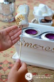 Tabletop S Mores Kit Homemade Marshmallow Roaster Bystephanielynn Diy Smores Bar Homemade Diy Smores Bar Smores Kits