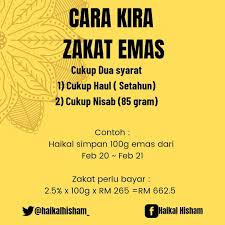 Zakat emas bukan perhiasan 3. Facebook