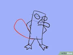 How To Draw Perry The Platypus With Pictures Wikihow Next, draw the platypus' body. how to draw perry the platypus with