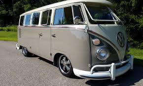 Image result for Medium Gray 1950 VW Bus
